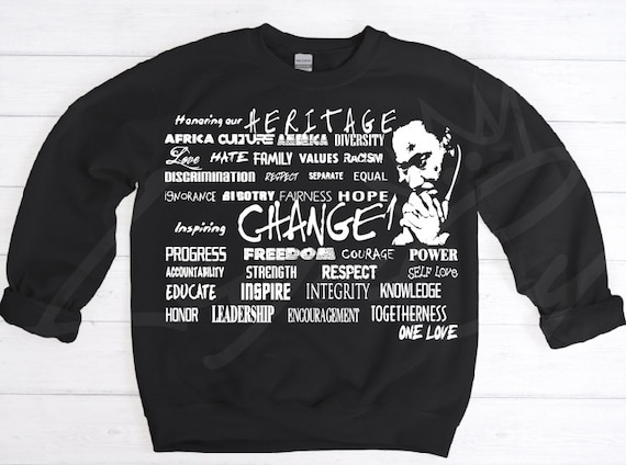 Martin Luther King Jr / Available in Tee, Crewneck, Hoodie, Tank, Long Sleeve