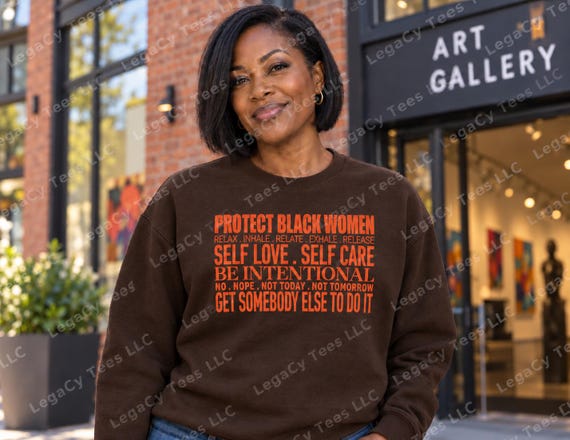 A Woman's Motto / Available in Tee, Crewneck, Hoodie, Tank, Long Sleeve