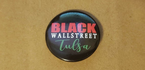 Black Wall Street Pin