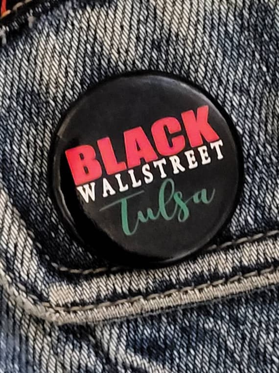 Black Wall Street Pin