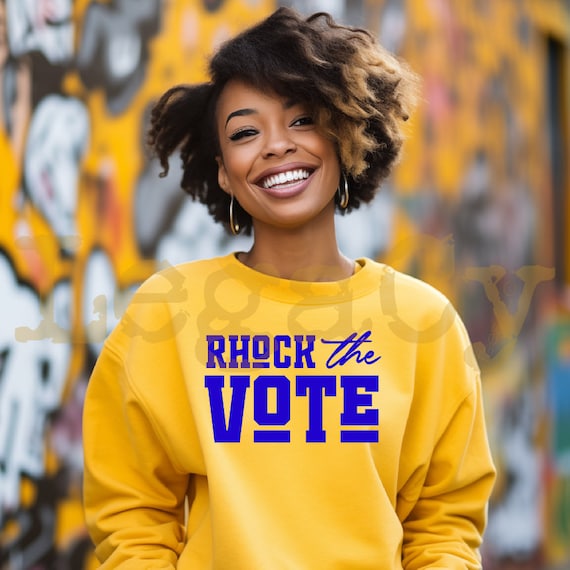 RHOck the Vote / Available in Tee, Crewneck, Hoodie, Tank, Long Sleeve
