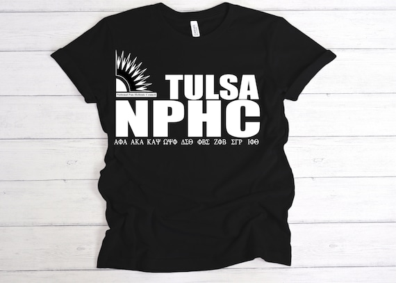 Tulsa NPHC / Available in Tee, Crewneck, Hoodie, Tank, Long Sleeve