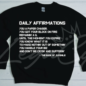 Daily Affirmations: The Book of Juvenile