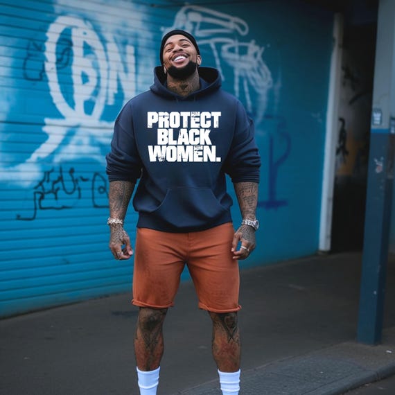 Protect Black Women - Distressed 3d Puff Print