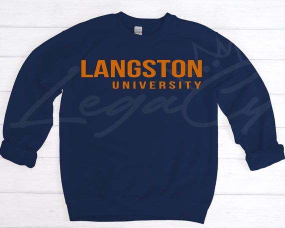 Langston University / Available in Tee, Crewneck, Hoodie, Tank, Long Sleeve