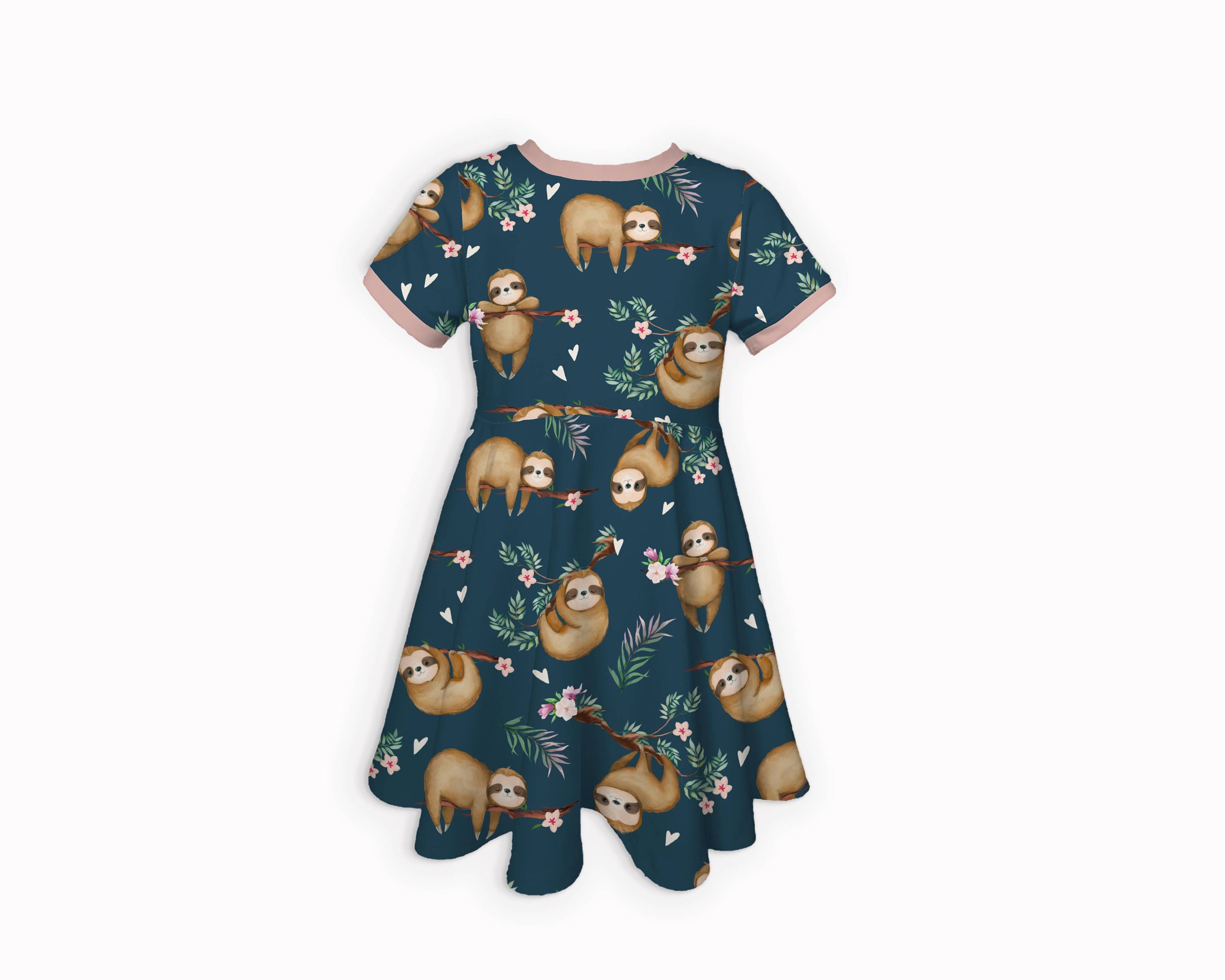 white christmas dresses Marley Jolly Slothy Dress – Little Party Dress