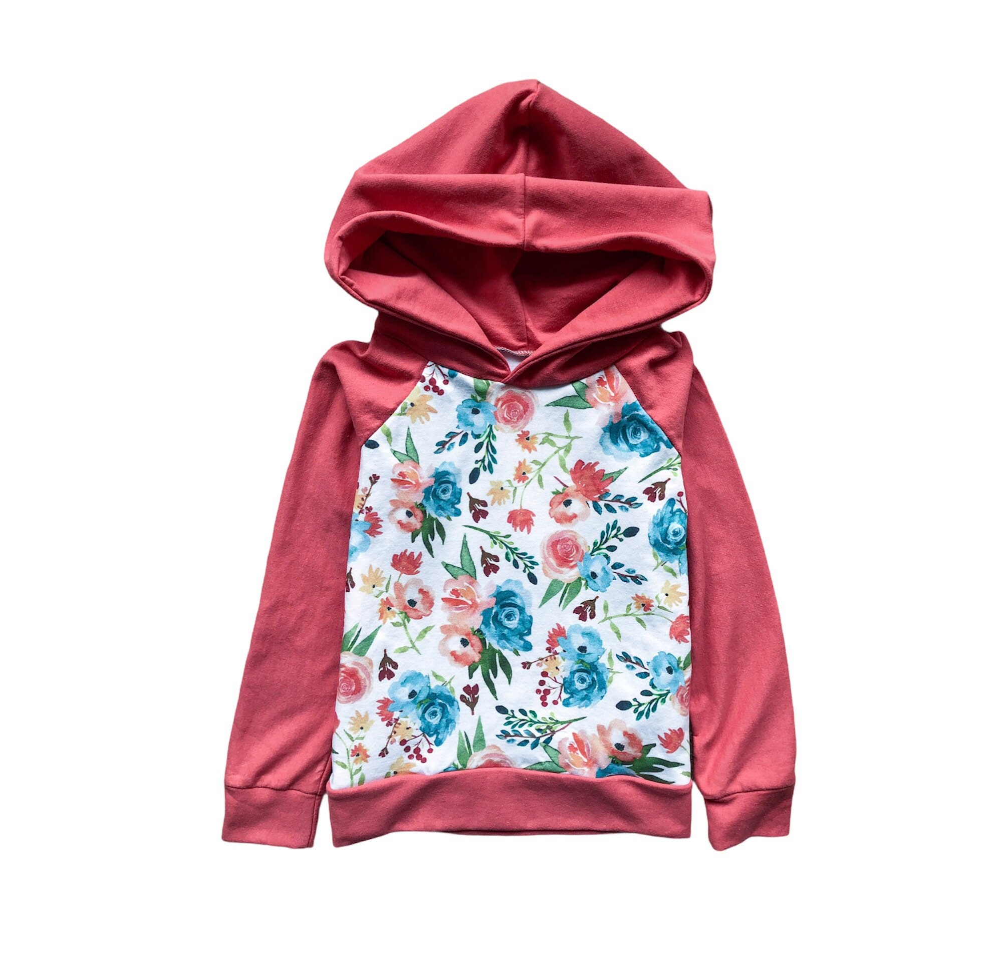 Kids Floral Hoodie Toddler Girl Clothes Toddler Hoodie Etsy