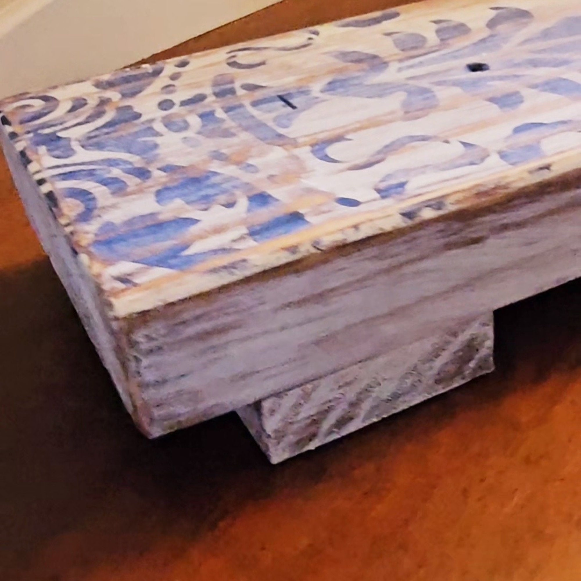 Wood Riser, Farmhouse Decor, Rustic Tray, Riser, Pedestal,stand ...