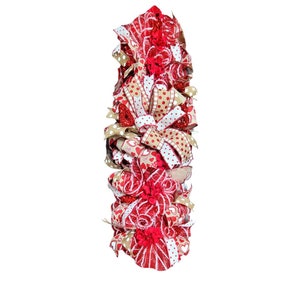 Valentine Garland, Valentine Decoration, Valentine Mantel, Winter Mantel, Valentine Red and White Swag, Winter large swag, Valentine Decor