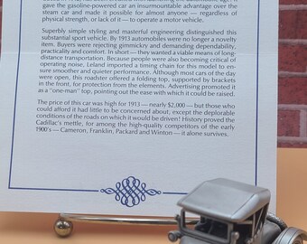 Danbury Minted Pewter Collectable Cars