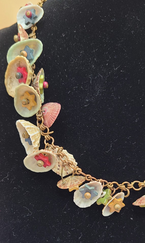 Vintage Shell Necklace - image 2