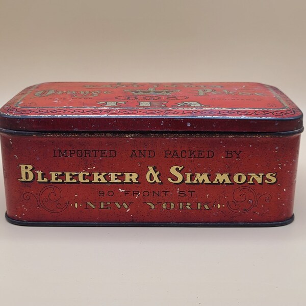 Decorative Tea Tins Etsy