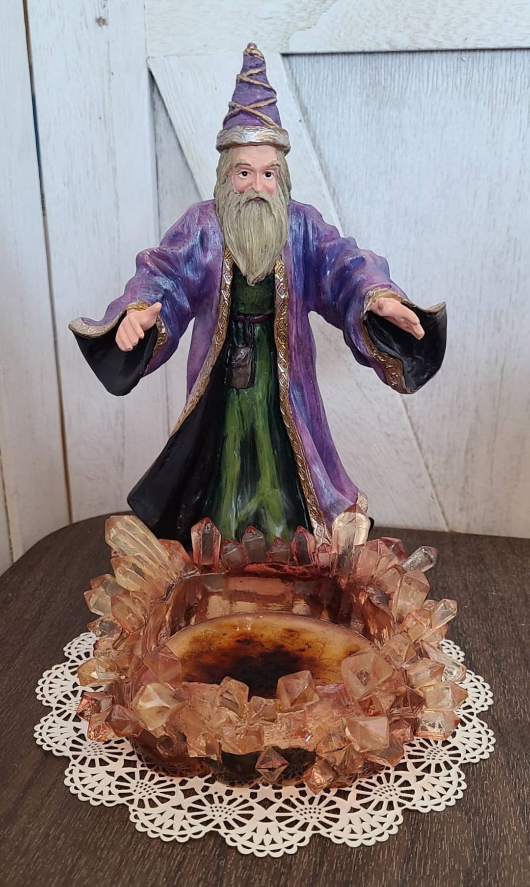 Wizard Statue. Etsy