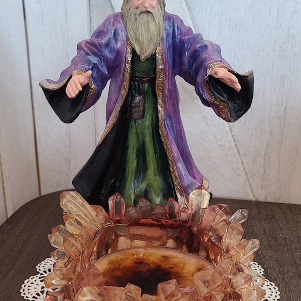 Wizard Garden Statue Etsy