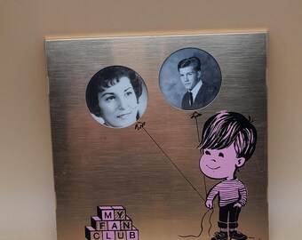Vintage Metal Picture Frame