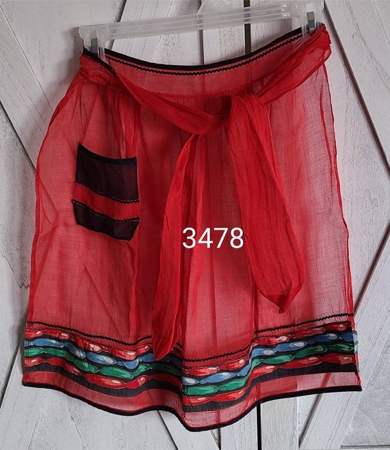 【60s Vintage】Old Apron Chicago today Vintage Aprons From the 1960s-70s. - Etsy