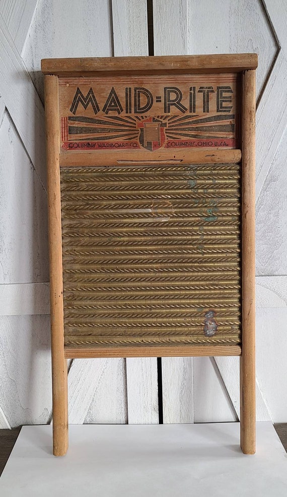 Maid-Rite ウォッシュボード Columbus 10b3cf4f-d4a7-42f7-8d40- Washboard パーカッション・打楽器