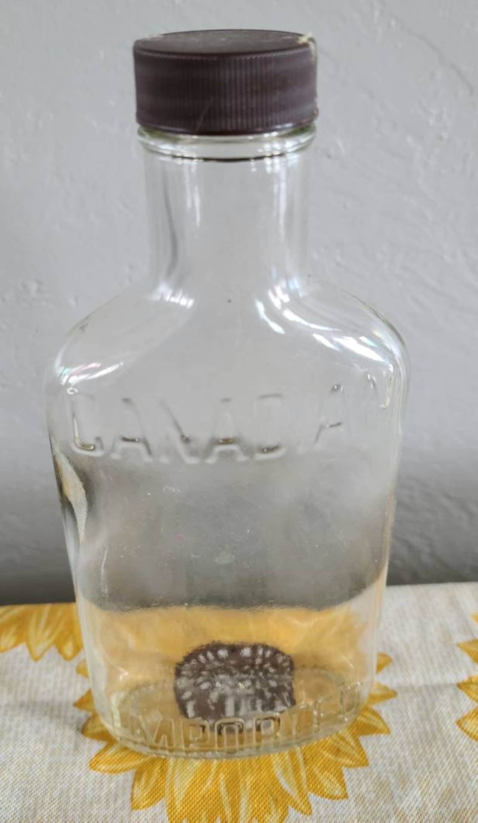 Vintage Pint Canadian Liquor Bottle. Etsy