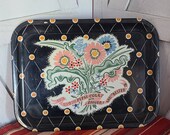 Vintage 1940s Metal Pepsi Cola Decorative Tray.