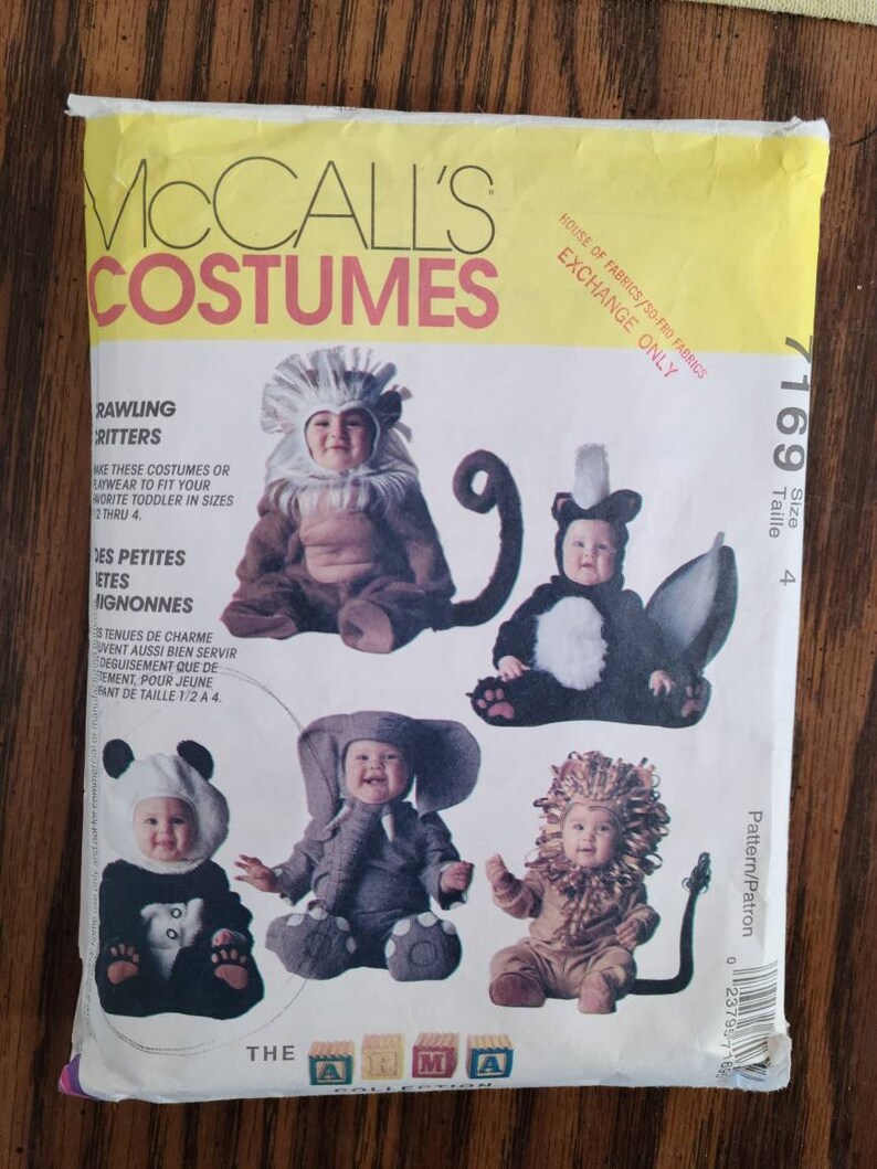 Variety of Costume Patterns. - Etsy