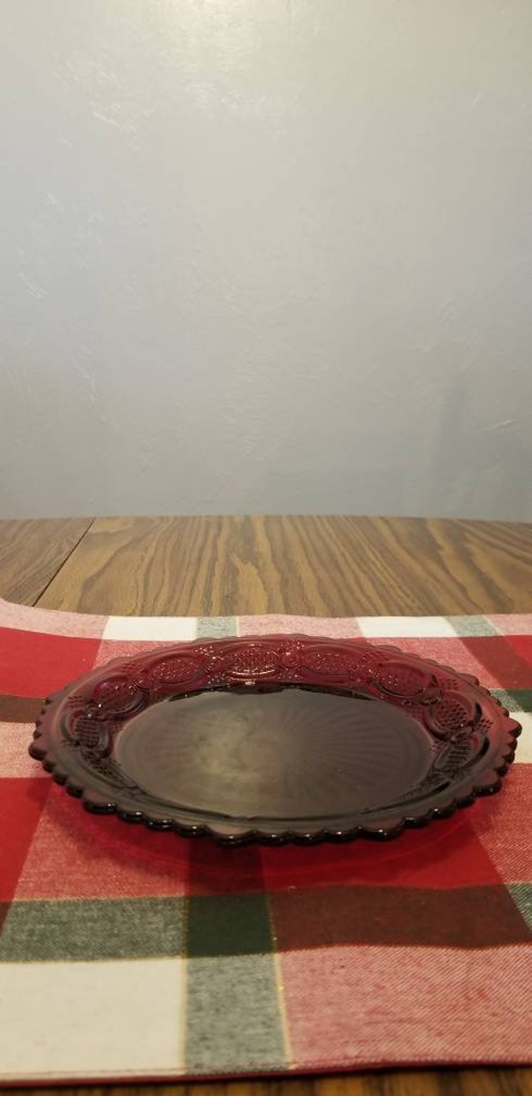 Vintage Cape Cod Glassware Collection. Set of 2 Dessert Plates. Etsy