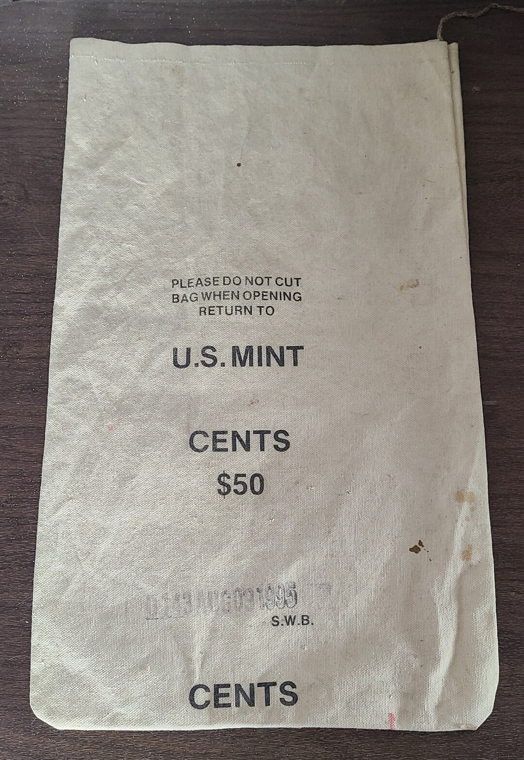 Vintage Canvas Money Bags. Etsy