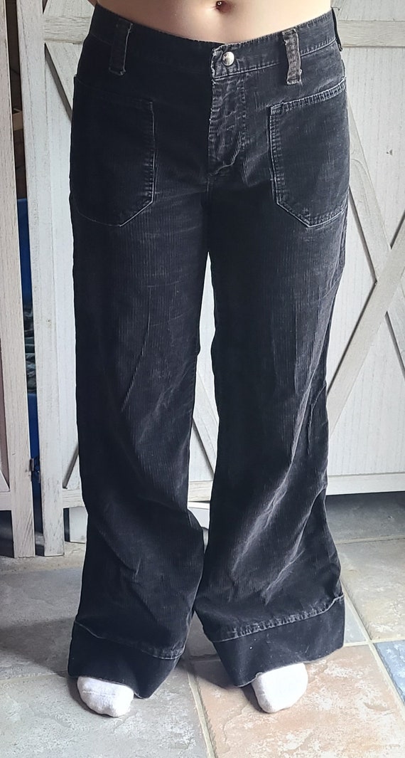 Vintage Black Wrangler Corduroy Pants