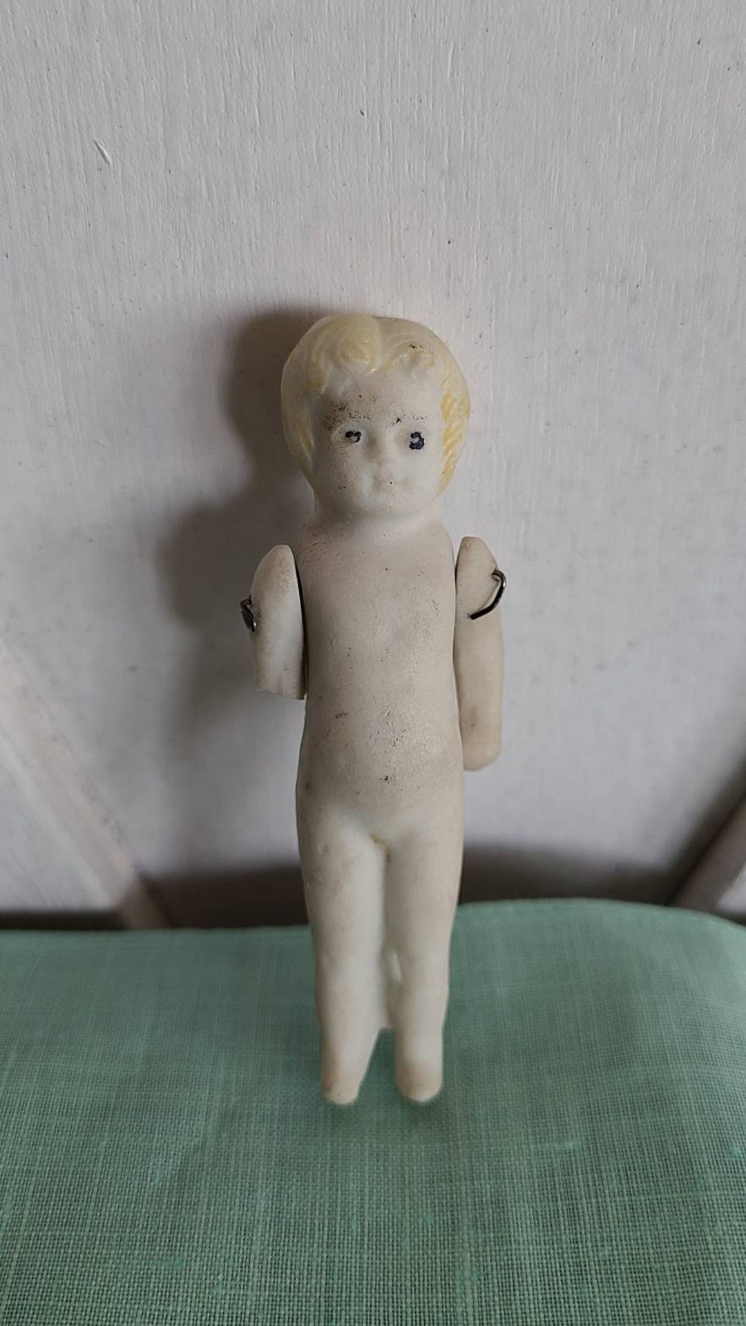 Made in Japan Bisque Dolls, Vintage Miniature Porcelain Bisque Doll  Figurines Japan LOT OF 16