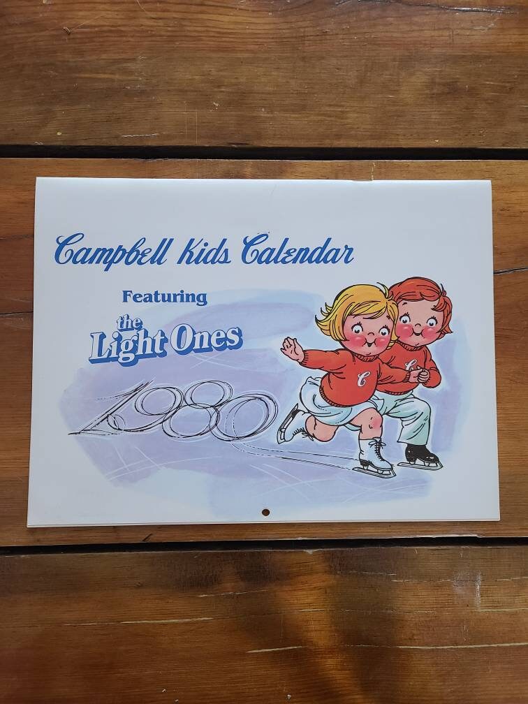 1980, 1982 Campbell Kids Calendars. - Etsy