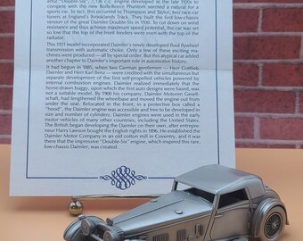 Danbury Minted Pewter Collectable Cars
