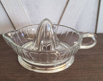 Vintage Glass Juicer or reamer.