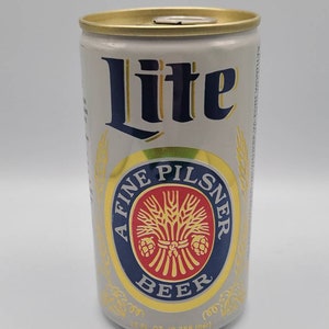 Vintage Miller Lite 12 oz. Can, empty, unopened.