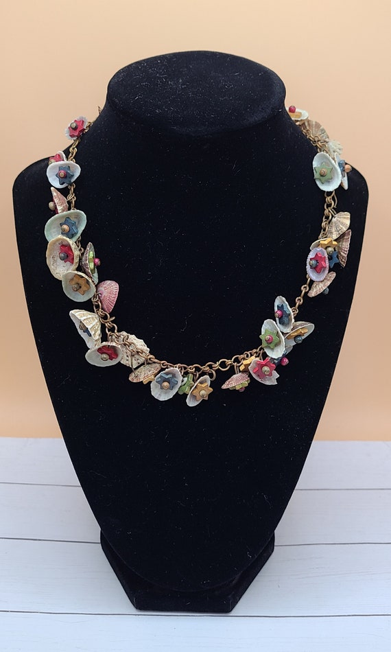 Vintage Shell Necklace - image 1
