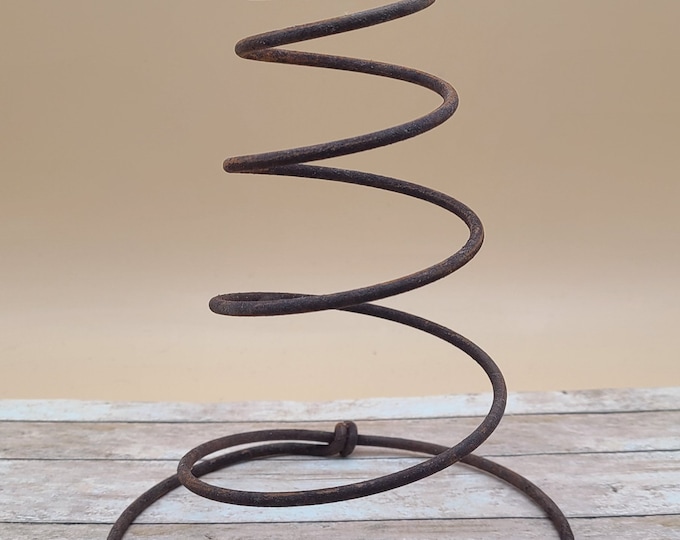 One 1 Primitive Rusty Bed Spring Coil Rustic Country - Etsy