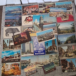 30 Vintage San Francisco California Post Cards