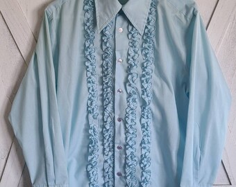 retro tuxedo shirt