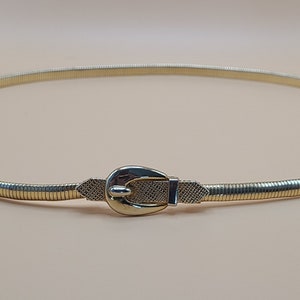 Vintage Gold Stretch Belt