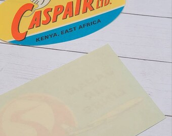 Vintage Airline Luggage Labels - Etsy