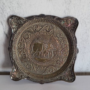 Vintage Copper Decorative Tray.