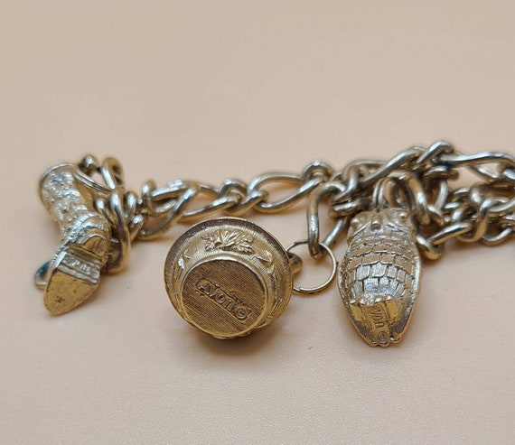 Vintage Childs Charm Bracelet - image 3