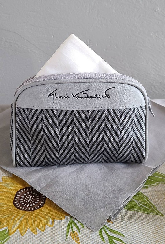 Vintage Gloria Vanderbilt Cosmetic Bag.