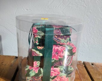 Vintage Small Trinket Storage Boxes.
