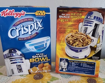 Kelloggs Crispix Cereal featuring the Star Wars Episode III movie on the box.