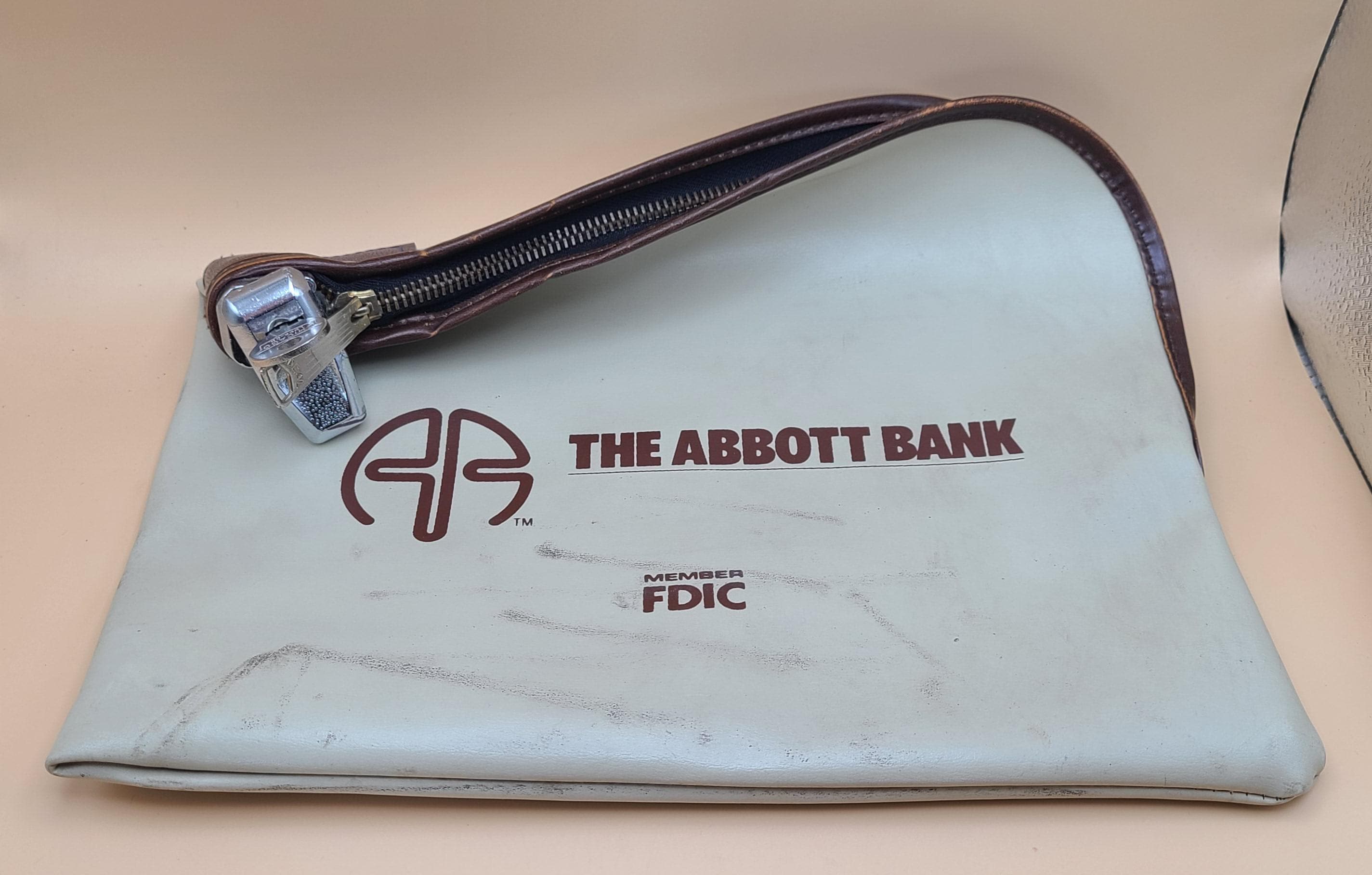 Vintage Bank Money Bag - Etsy