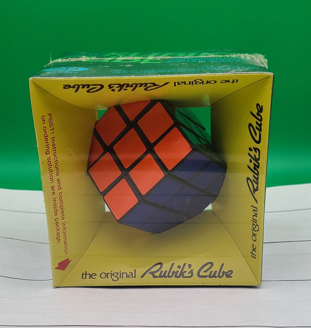 Vintage Rubik's Cube Etsy