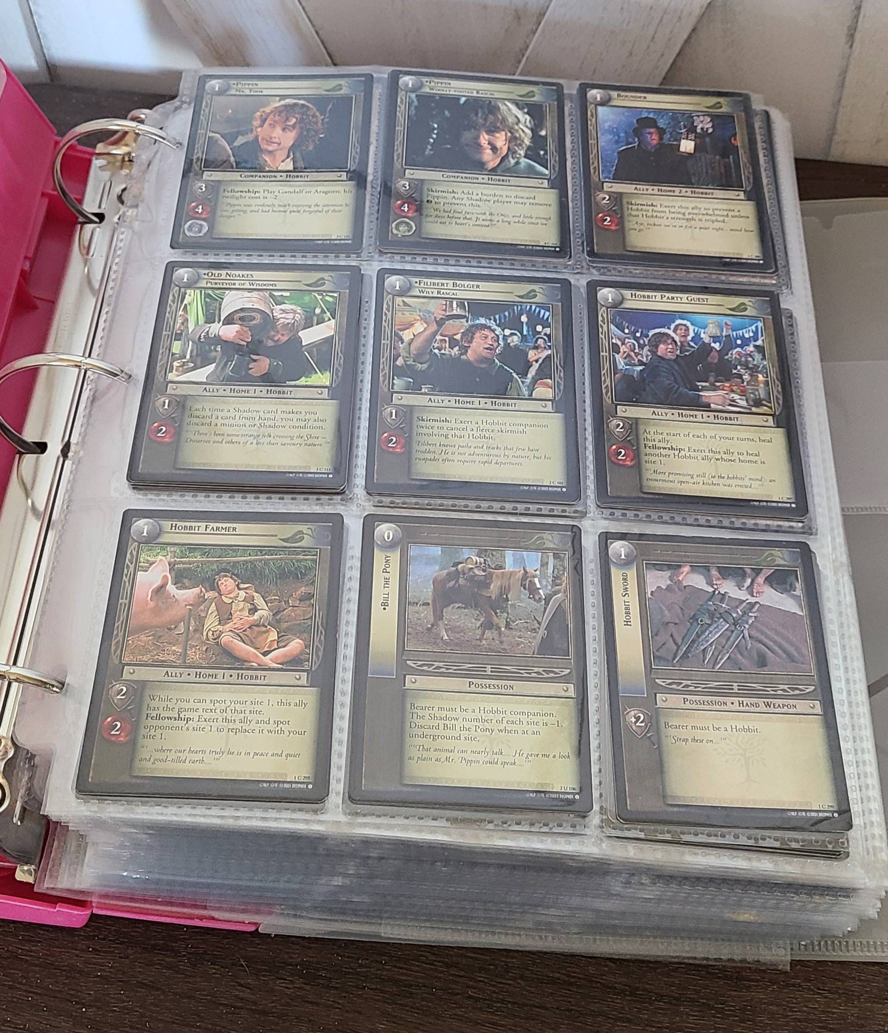 大量✨当時物 THE LORD OF THE RINGS カード キーホルダー等 Large Lot of Lord of the Rings Trading Card Game Cards - Etsy