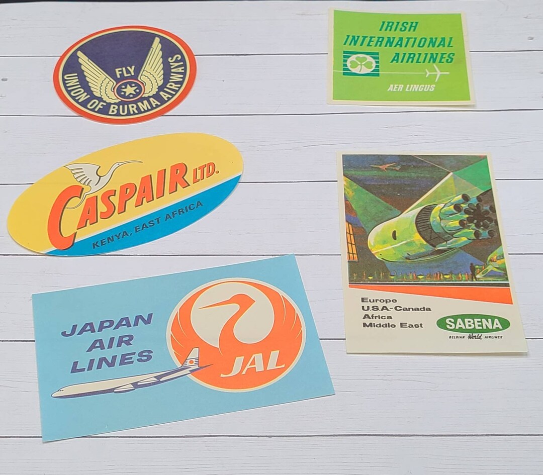 ヴィンテージ アメリカン航空 手荷物用テープ/バゲッジテープ ラベル il_1080xN.4933824463_byi7.jpg