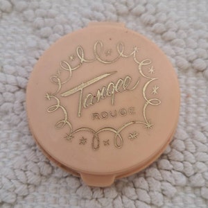Vintage Tangee Rouge Makeup Compact.