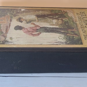The Adventures Tom Sawyer by Mark Twain - Etsy