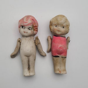 2 Vintage Bisque Dolls